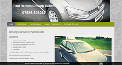 Desktop Screenshot of drivingschoolsinwinchester.co.uk